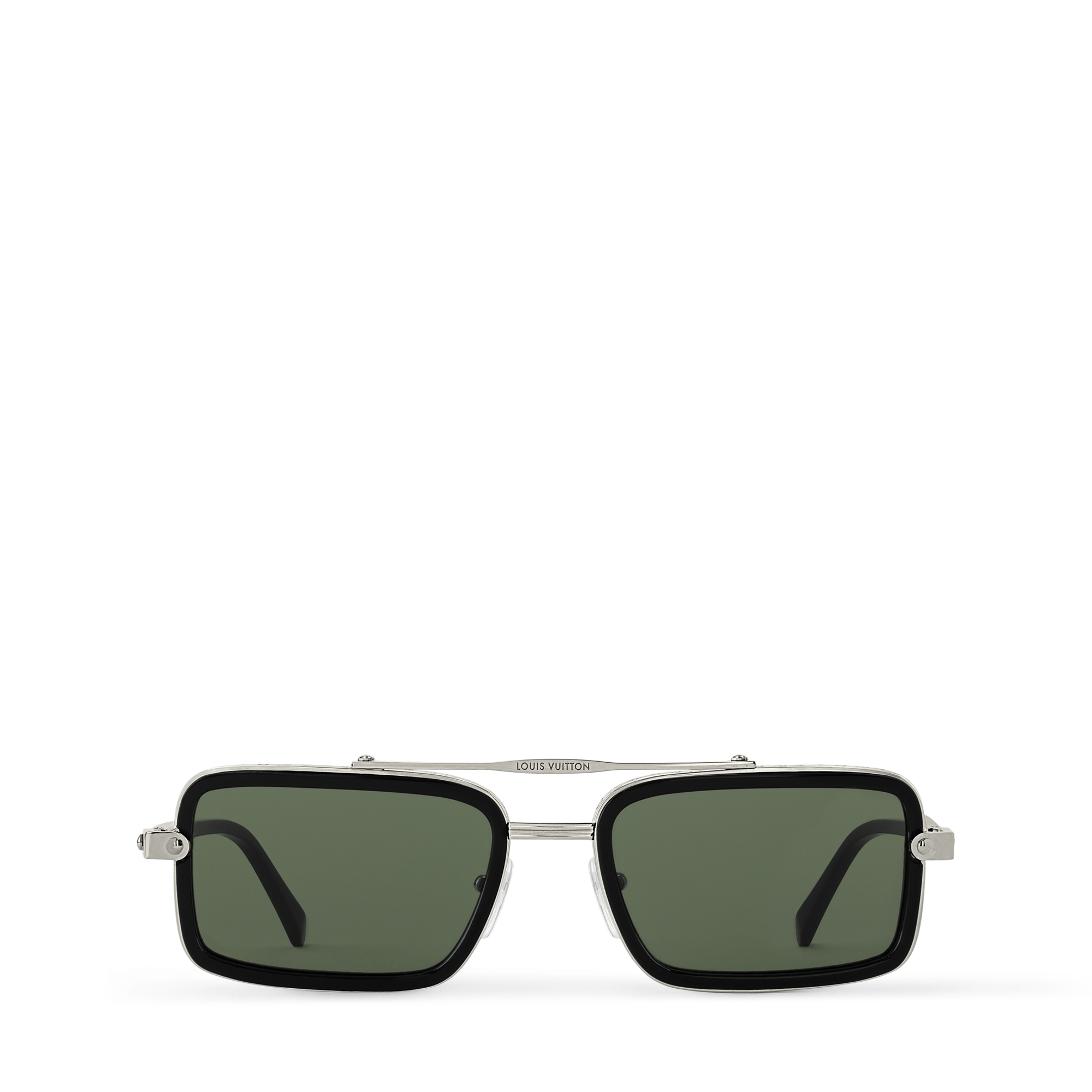 LOUIS LV Signature Duo Square Sunglasses S00 - Men - Accessories | LOUIS